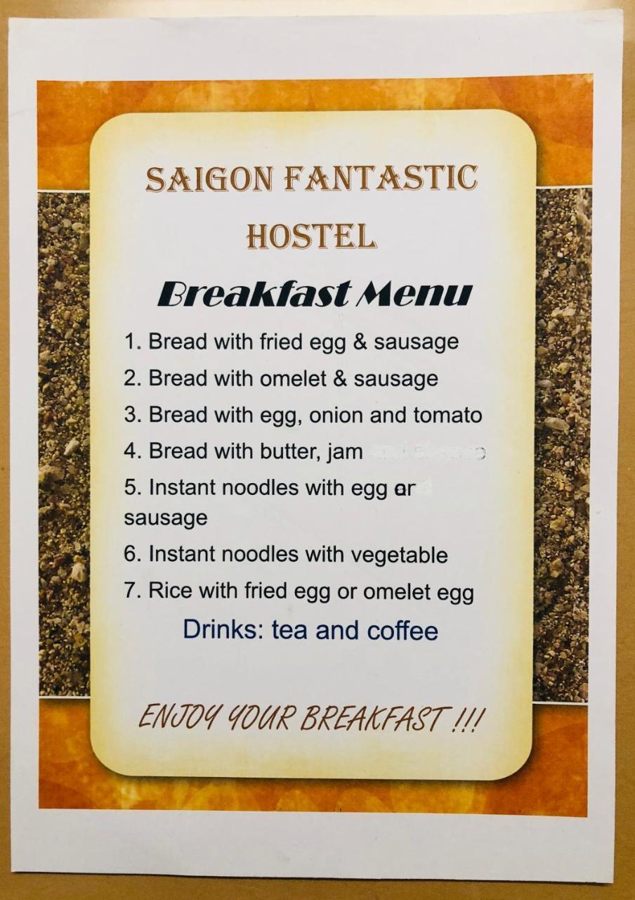 Saigon Fantastic Hostel Ho Chi Minh-byen Eksteriør bilde